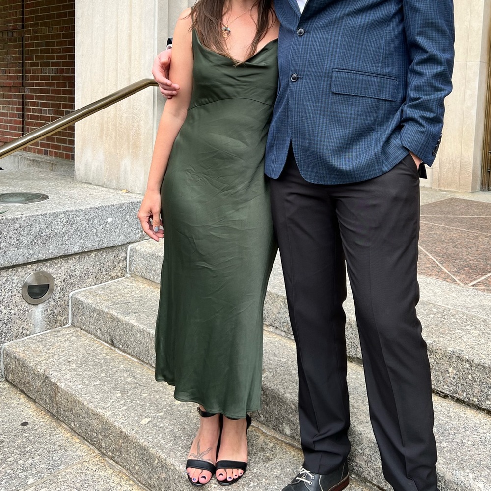 Anthropologie Midi-Dress with small slit